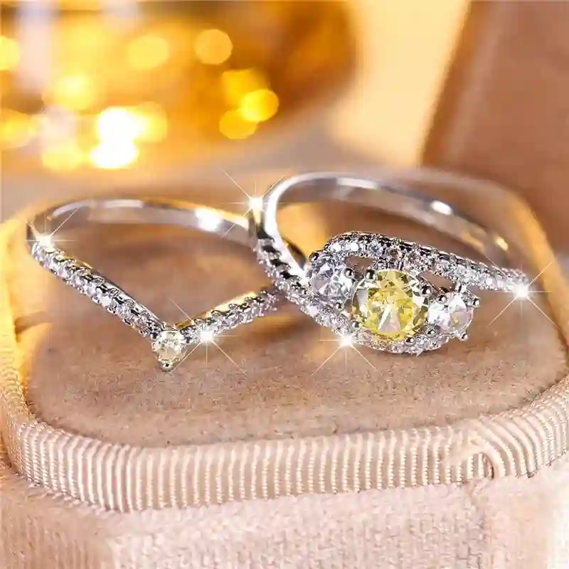 COUPLE RING SILVER